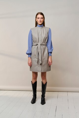 BRUUNS BAZAAR - Vestido camisero 'Petrah' en gris