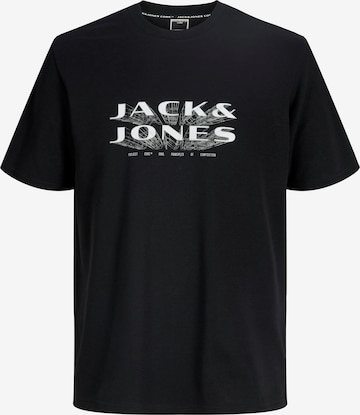 Jack & Jones Junior Shirt 'JCOFusion' in Black: front