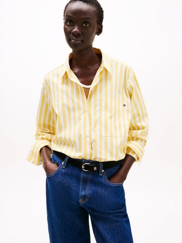 TOMMY HILFIGER Bluse in Gelb: Vorderseite