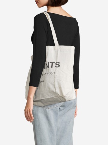 AllSaints - Shopper en blanco