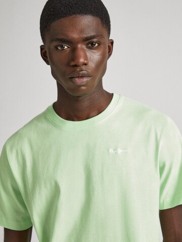 Pepe Jeans Shirt 'Connor' in Groen