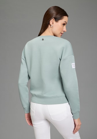 Bruno Banani LM Sweatshirt in Green