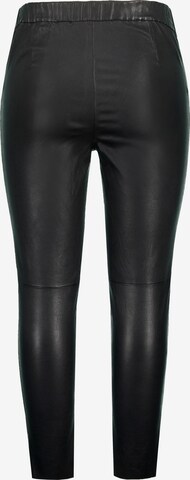 Coupe slim Pantalon Ulla Popken en noir