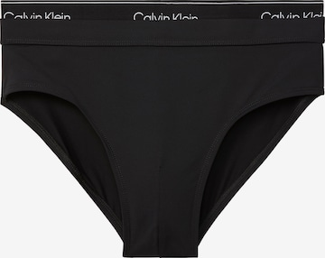 Calvin Klein Swimwear Zwembroek 'CK Essentials' in Zwart: voorkant