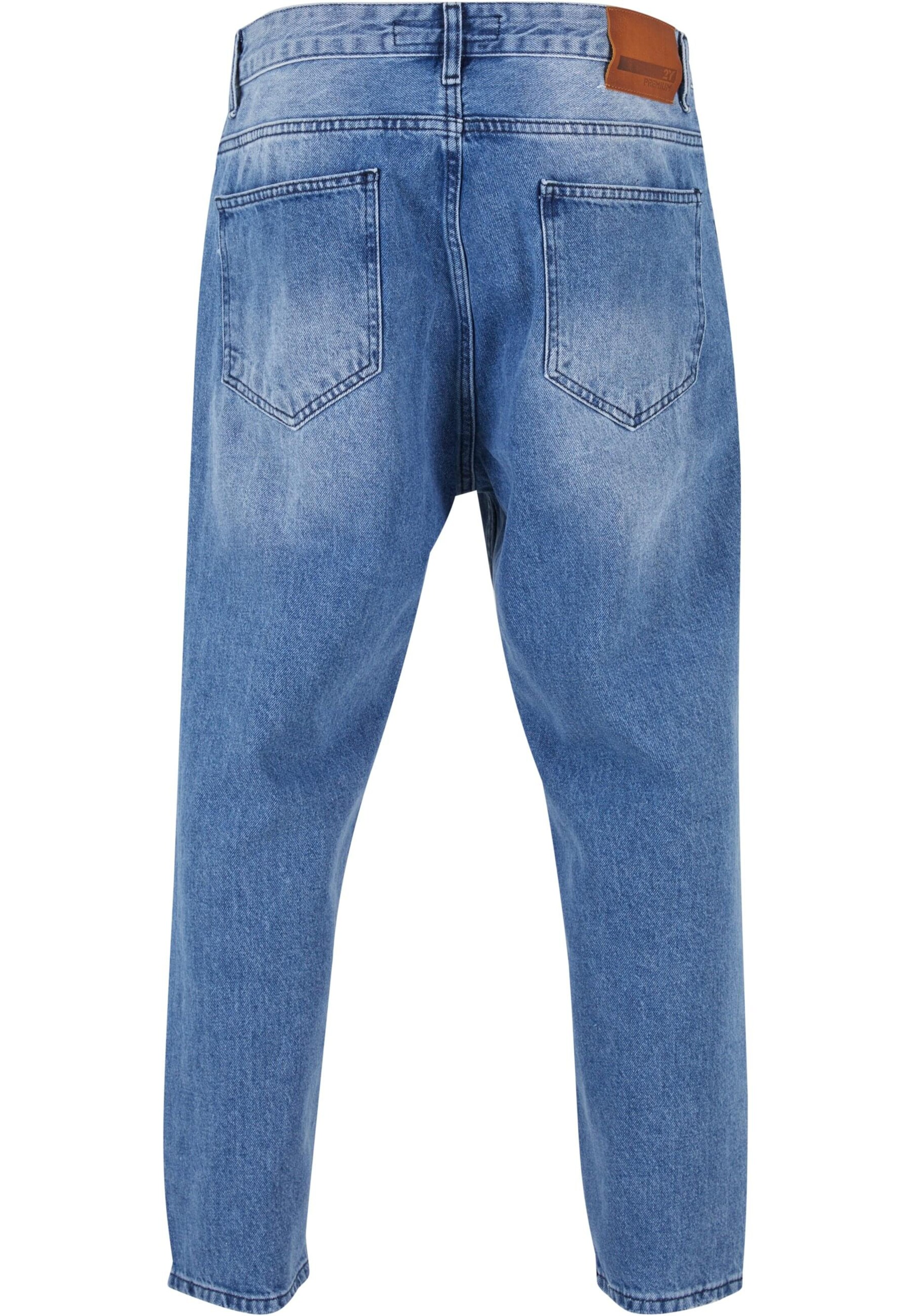 2Y Premium Loosefit Jeans in Blau