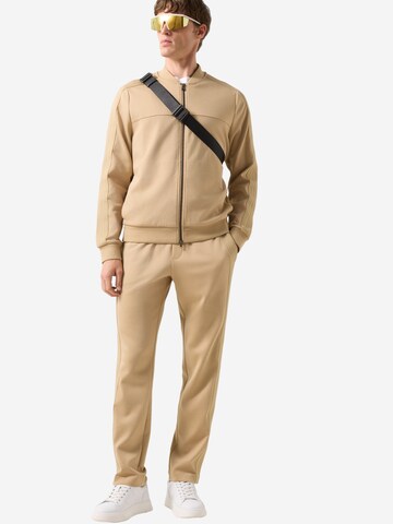 BOGNER Loose fit Pants 'Leroy' in Beige