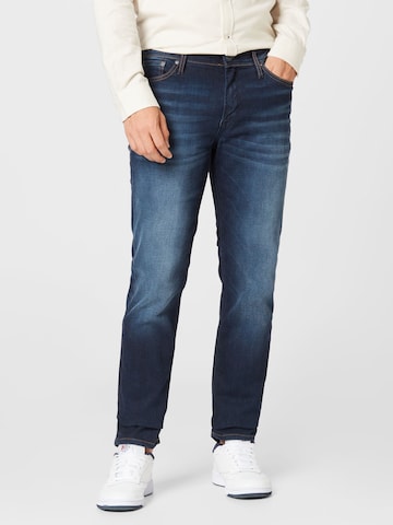 JACK & JONES Szabványos Farmer 'Clark' - kék: elől