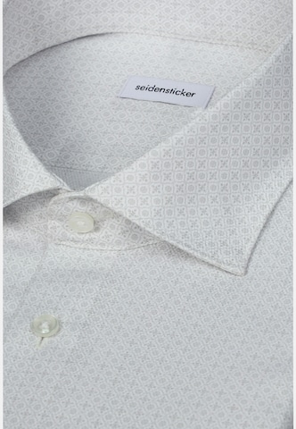 Coupe slim Chemise business SEIDENSTICKER en gris