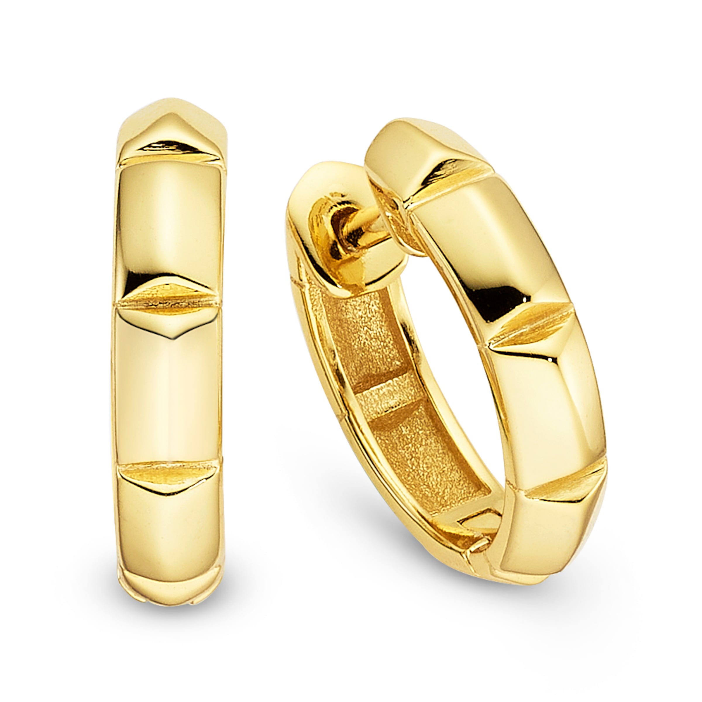 Bruno Banani LM Earrings in Gold: front