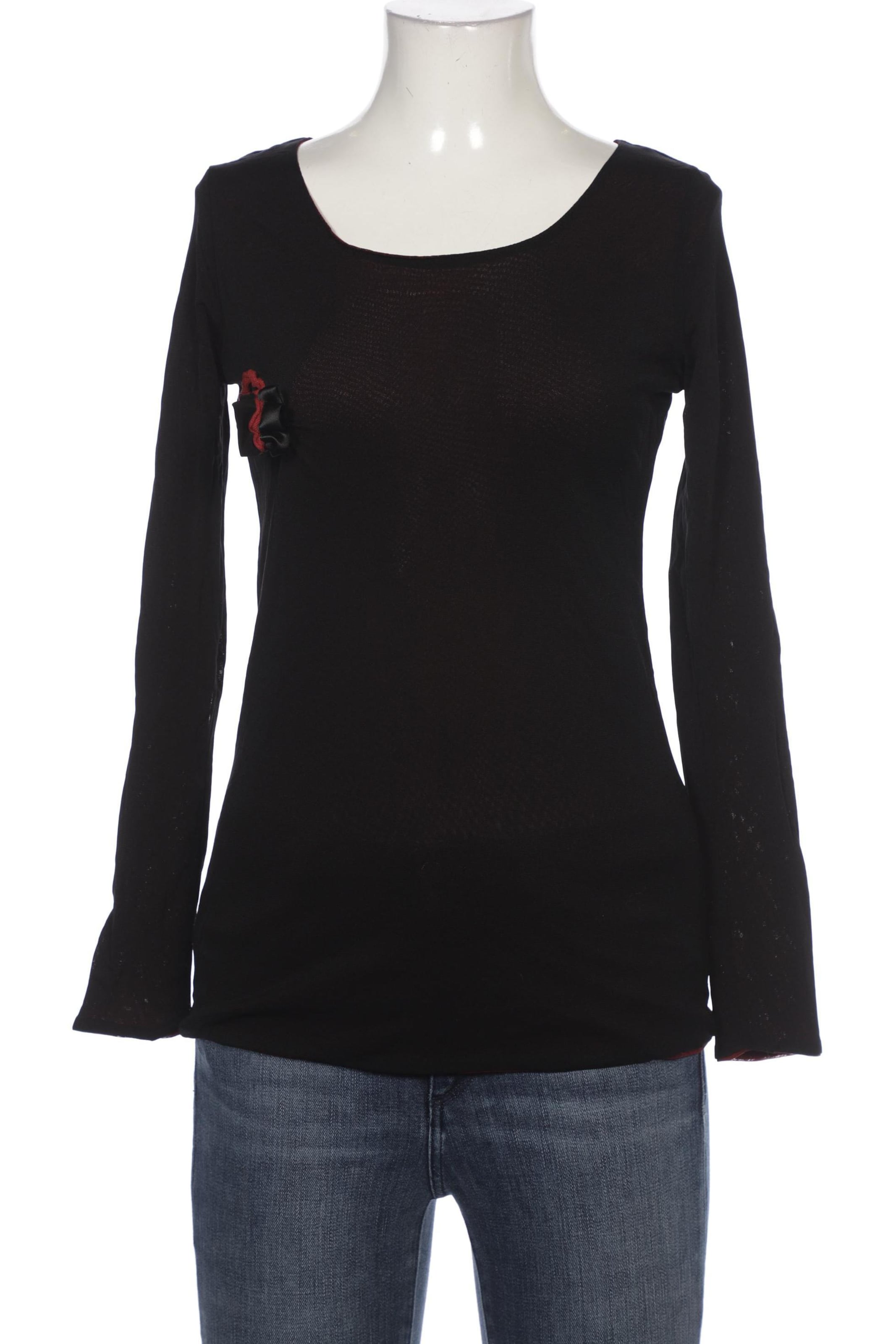 Molly BRACKEN Langarmshirt XXXS in Schwarz: Vorderseite
