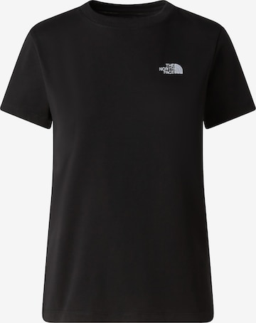 THE NORTH FACE T-Shirt 'Evolution Simple Dome' in Schwarz: Vorderseite