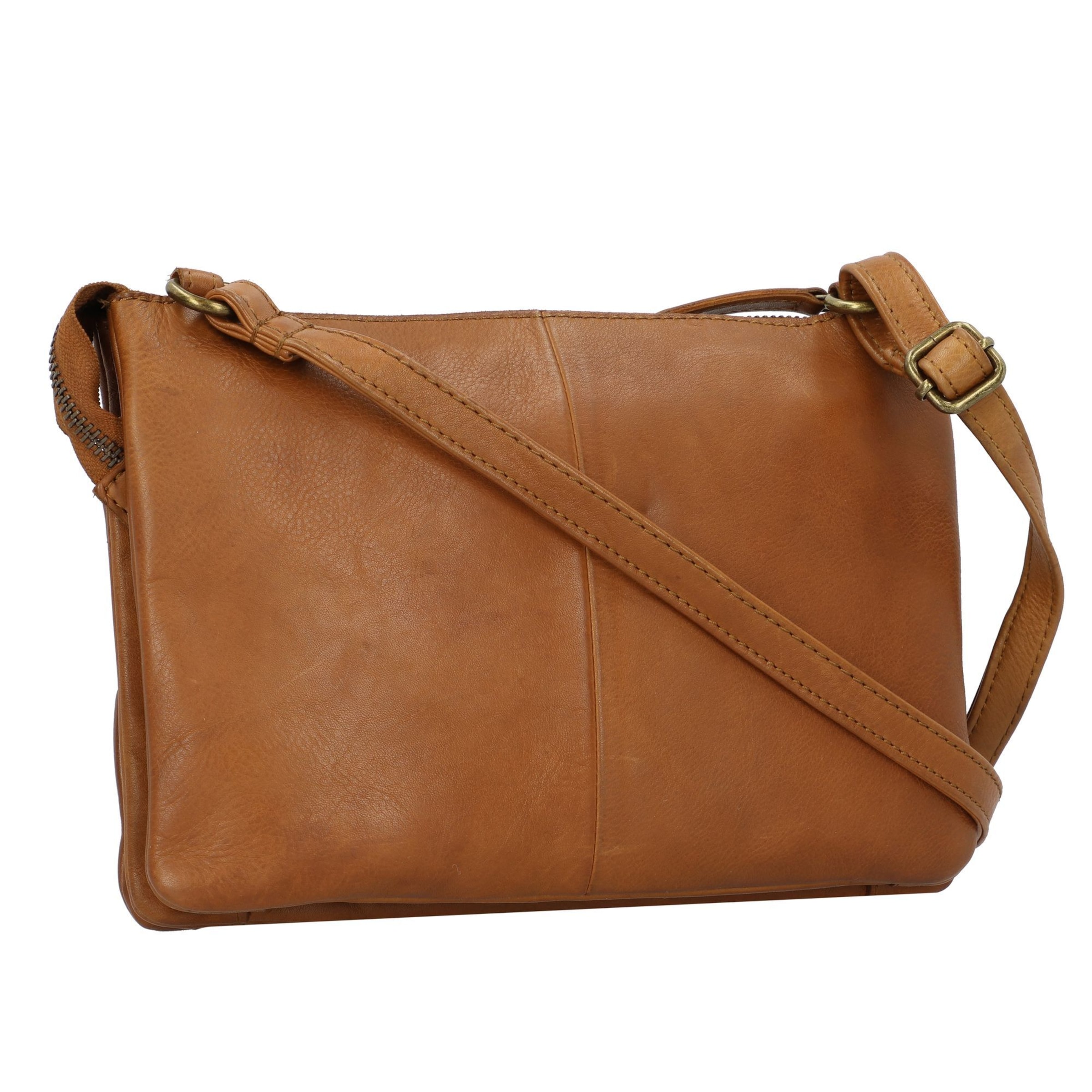 GREENBURRY Schoudertas 'Colombiana' in Bruin