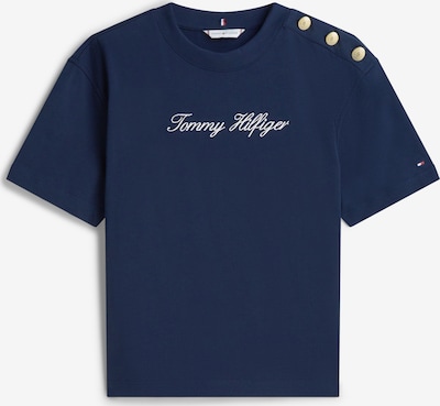 TOMMY HILFIGER Majica u mornarsko plava / bijela, Pregled proizvoda