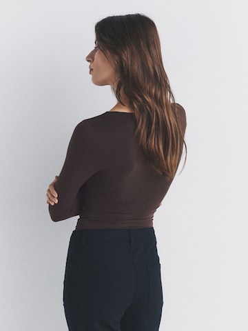 The Set T-shirtbody i brun