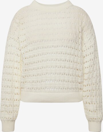 Studio Untold Sweater in White: front