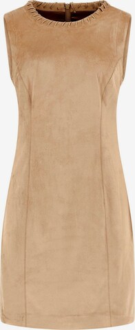 GUESS Kleid in Beige: predná strana