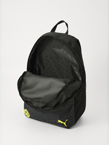 PUMA Sports Backpack 'Borussia Dortmund' in Black