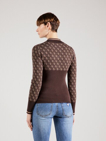 GUESS Sweater 'Lise' in Brown