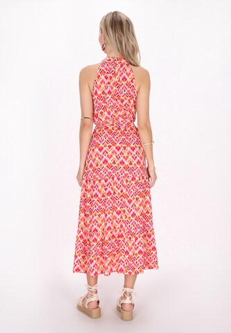 IZIA - Vestido de verano en naranja
