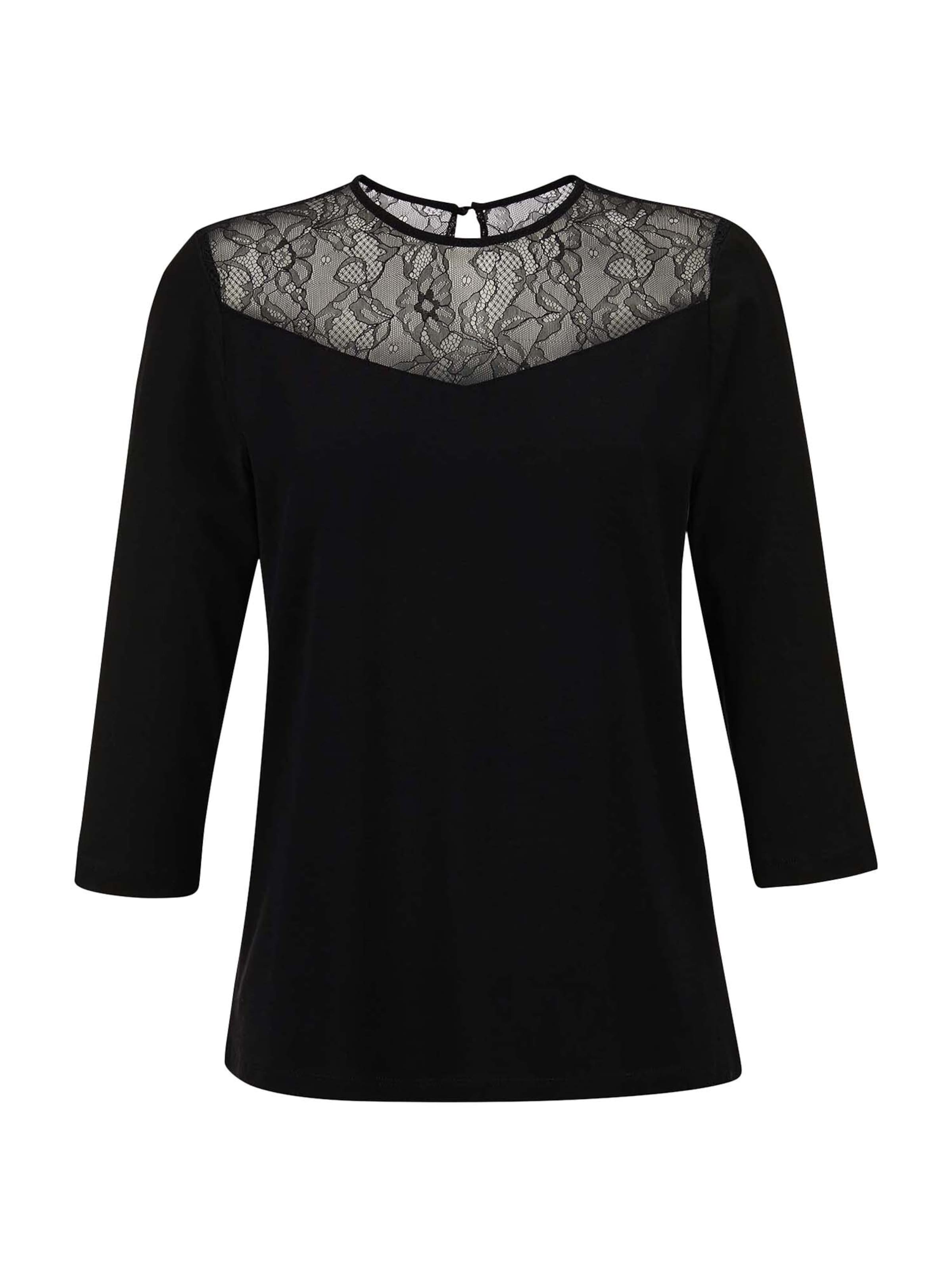 MADELEINE Shirt in Schwarz: Vorderseite