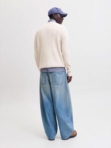 Pull-over 'JORFREDERIKSBERG OLLIE' JACK & JONES en blanc