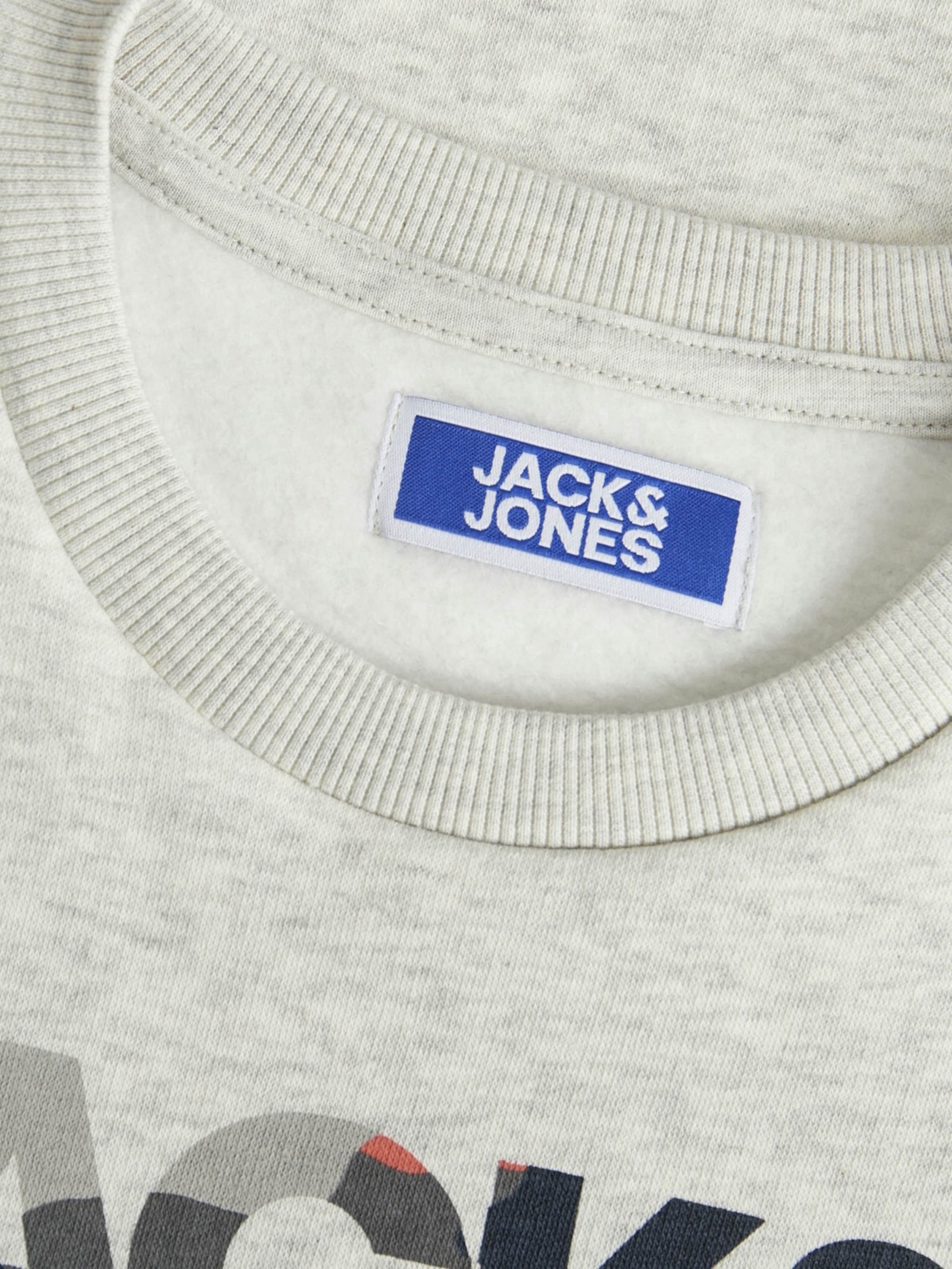 Jack & Jones Junior Sweatshirt 'Luke' in Grau