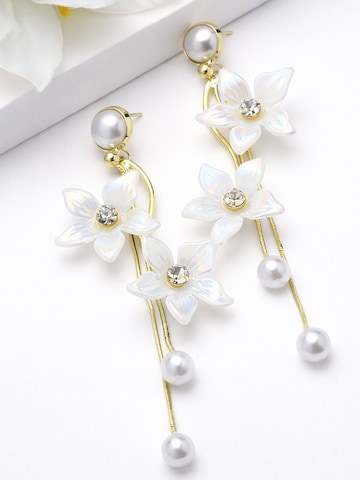 AVANT-GARDE PARIS Earrings in White