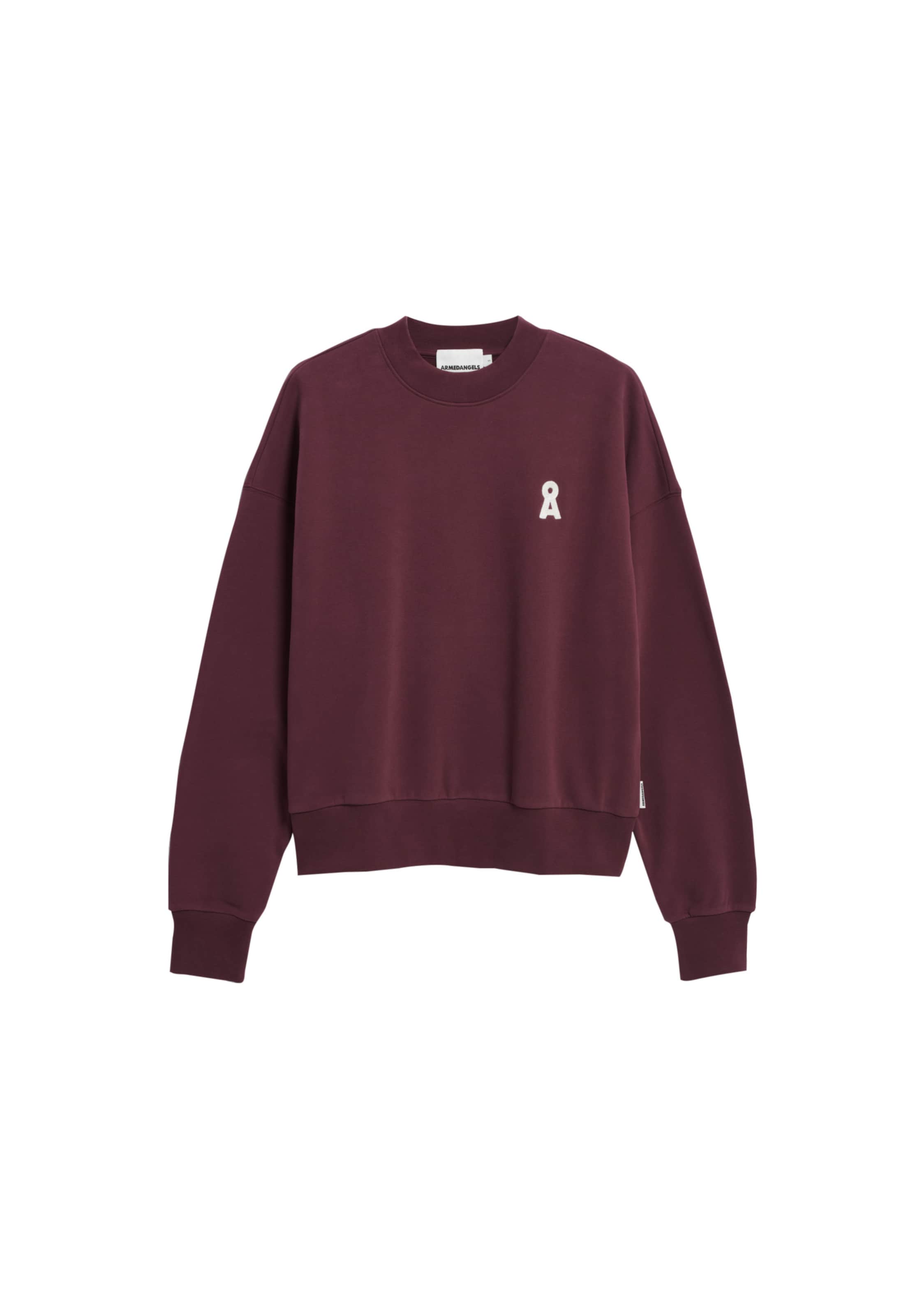 ARMEDANGELS Sweatshirt 'ALIZAA' in Rot: Vorderseite