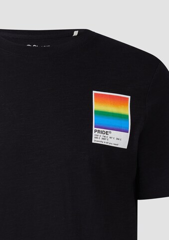 s.Oliver Shirt in Zwart