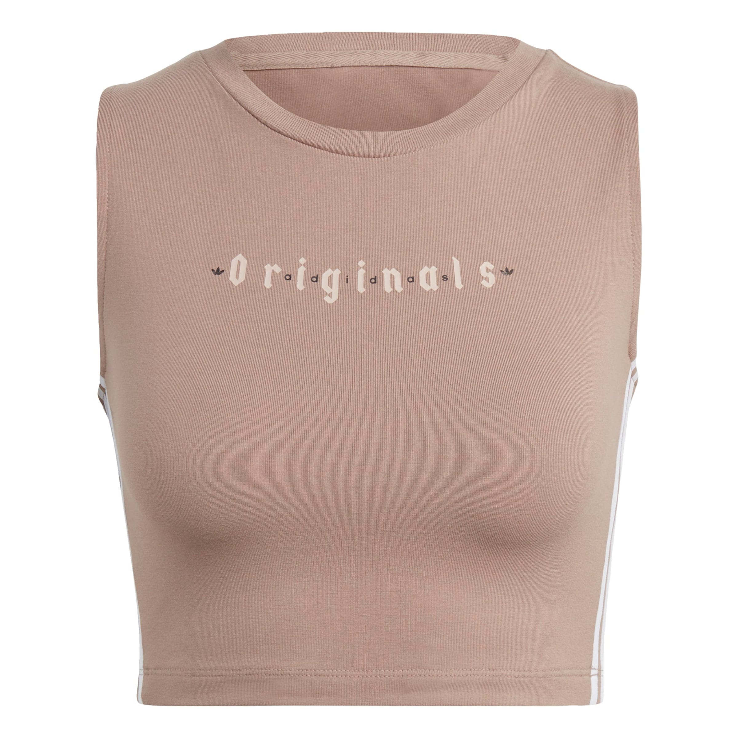 Top di ADIDAS ORIGINALS in marrone: frontale