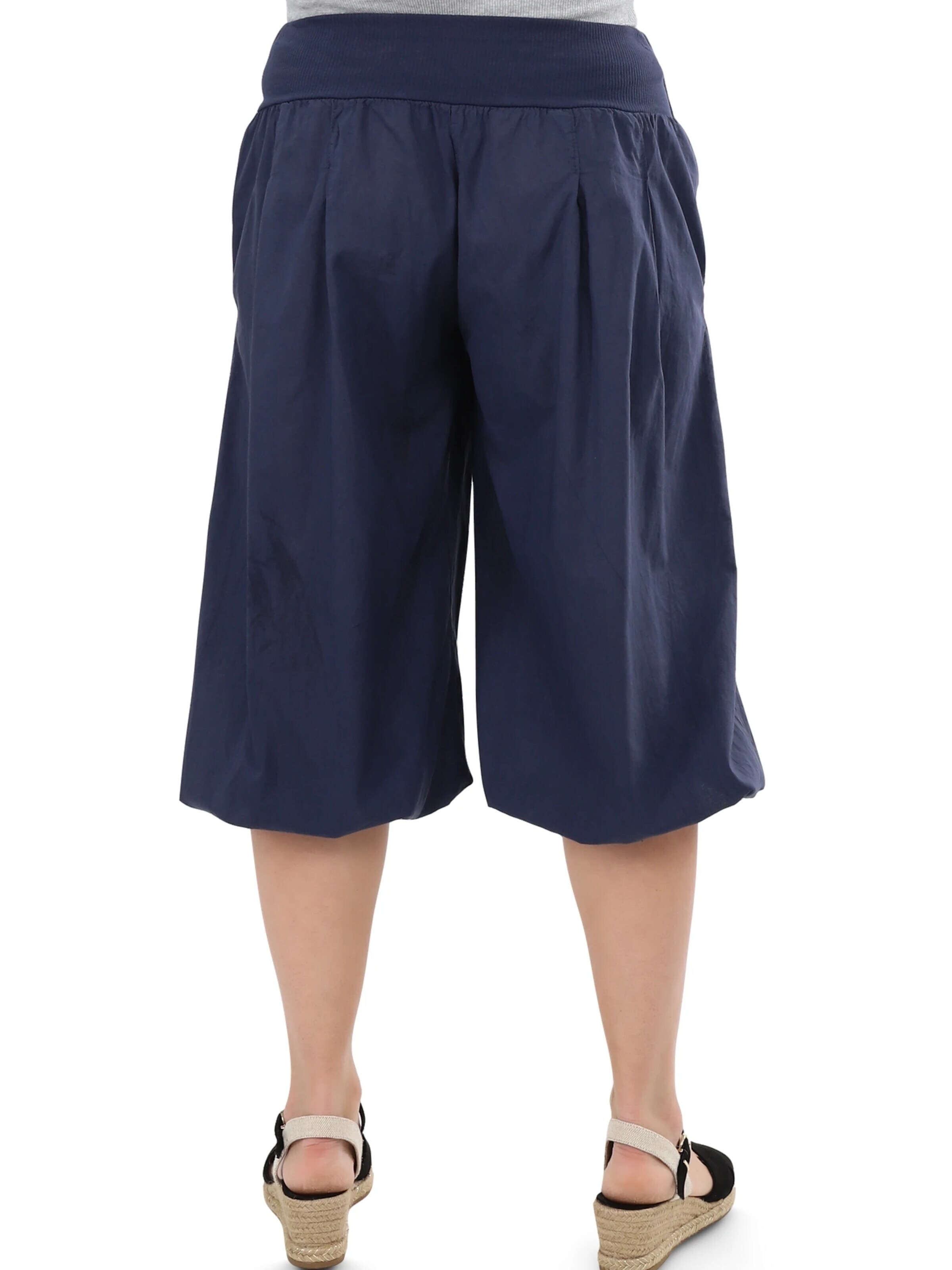 malito more than fashion Loose fit Harem Pants in Blue