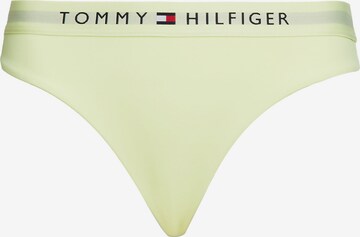 Bas de bikini 'Original Hipster' Tommy Hilfiger Underwear en vert : devant