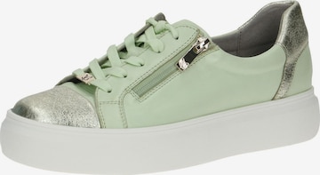 Baskets basses CAPRICE en vert : devant