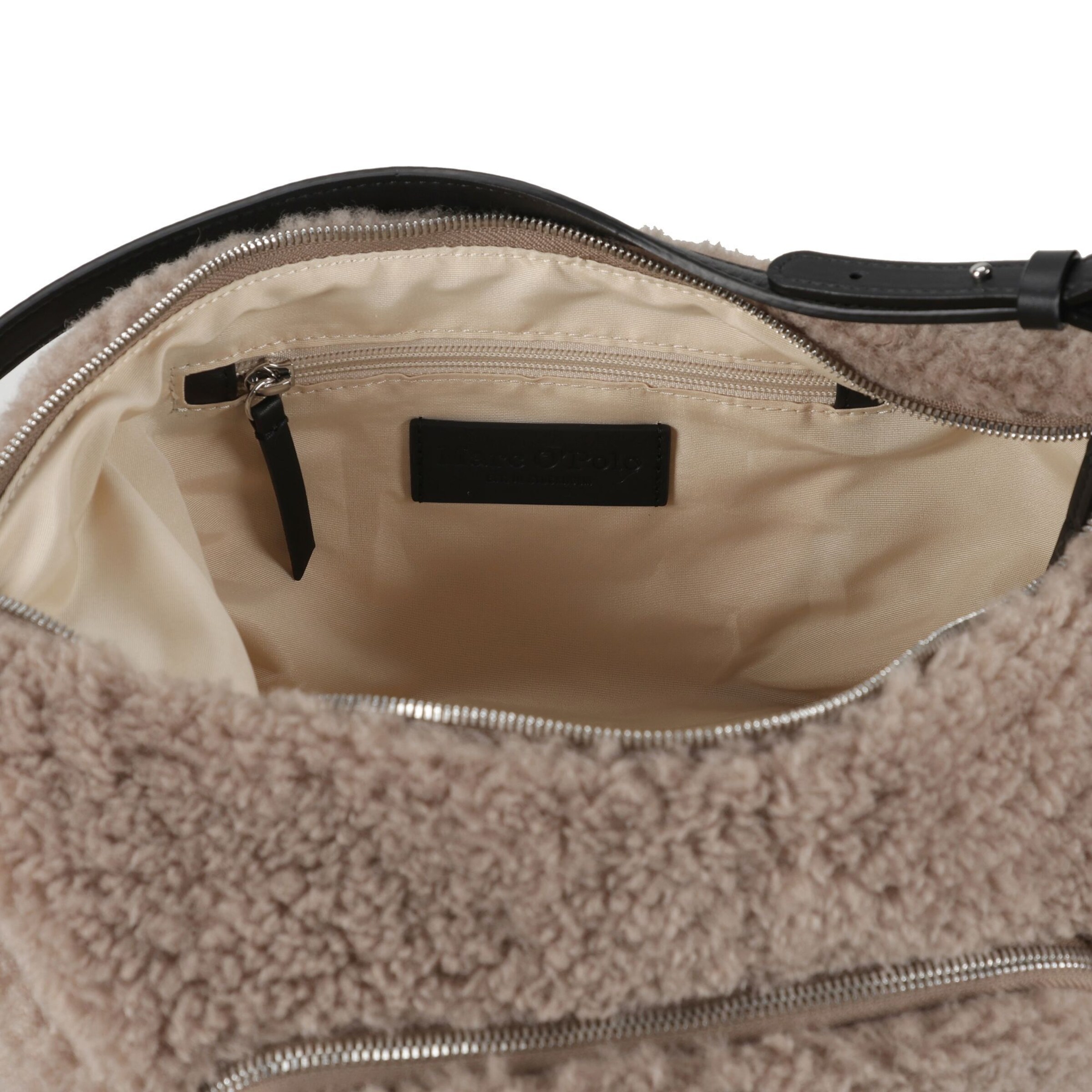Marc O'Polo Schultertasche in Beige