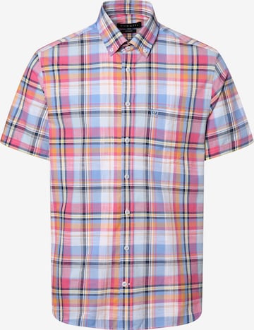 bugatti Regular fit Button Up Shirt in Red: front