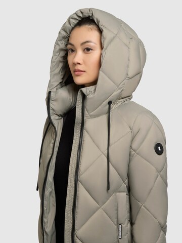 khujo Zimní kabát 'Cilia' – šedá