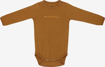 Bruuns Bazaar Kids Sparkdräkt/body i brun: framsida