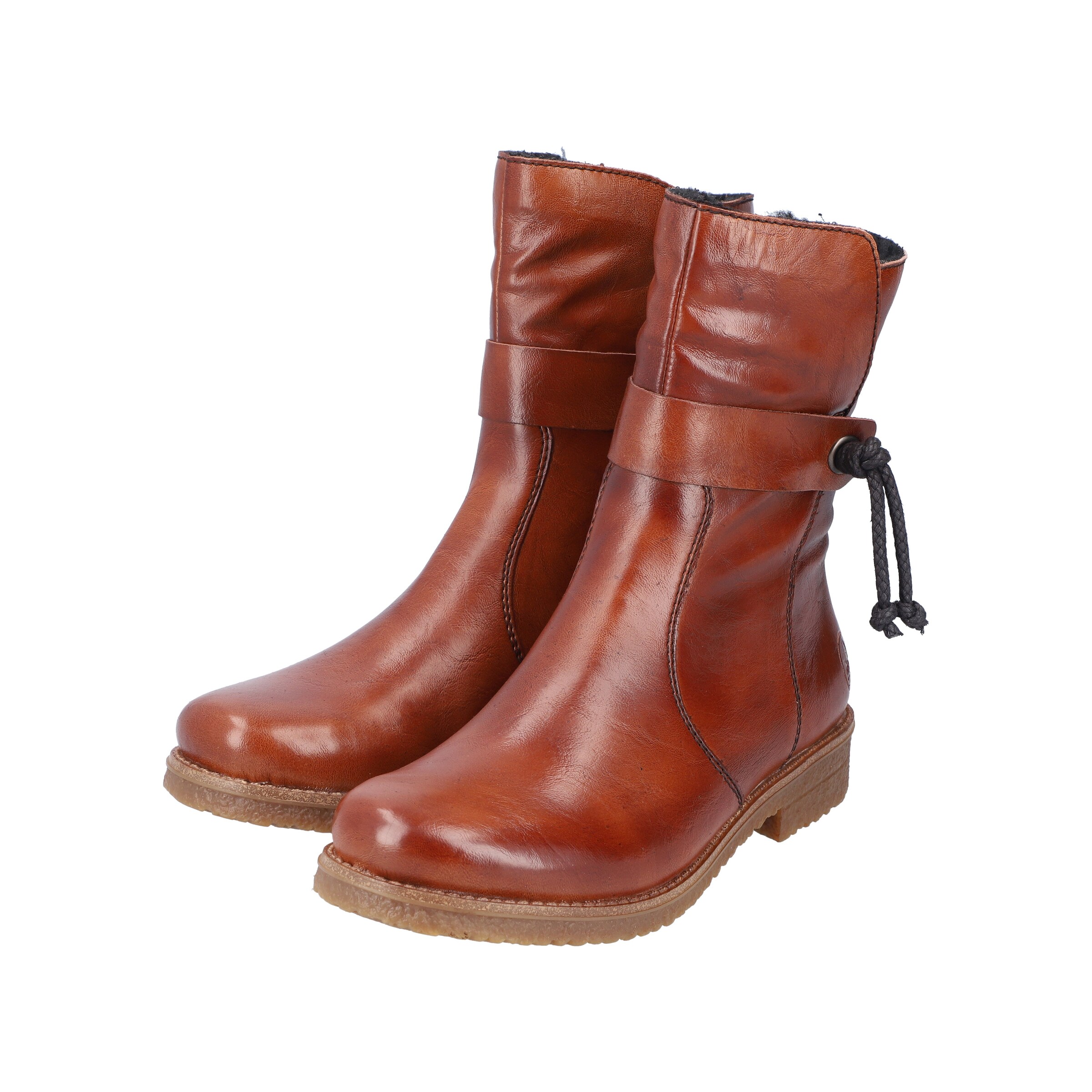 Rieker Enkellaarsjes in Bruin