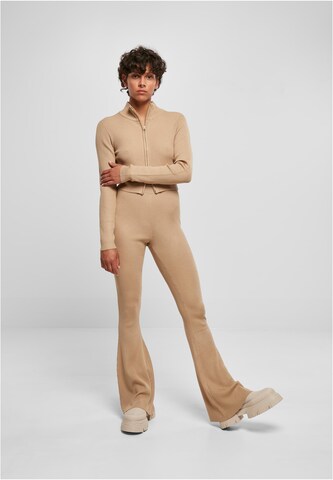 Flared Pantaloni di Urban Classics in beige