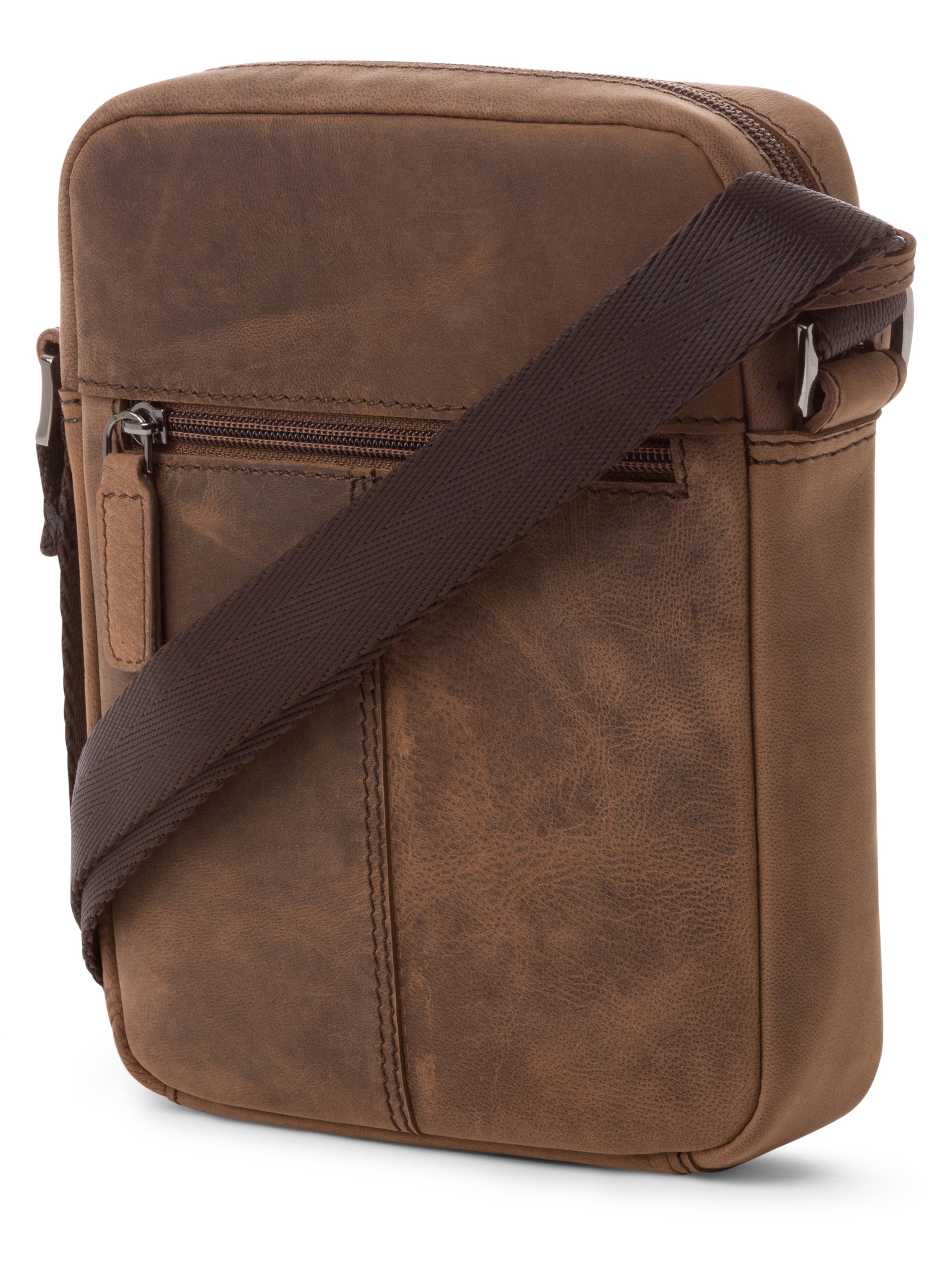 bugatti Crossbody Bag ' Luca ' in Brown: front