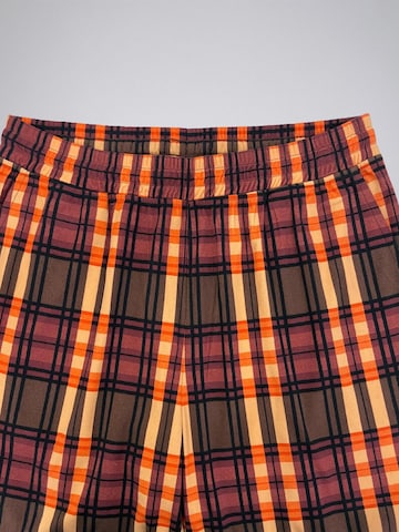 LEAFLETIC Pyjamahose‌ in Braun