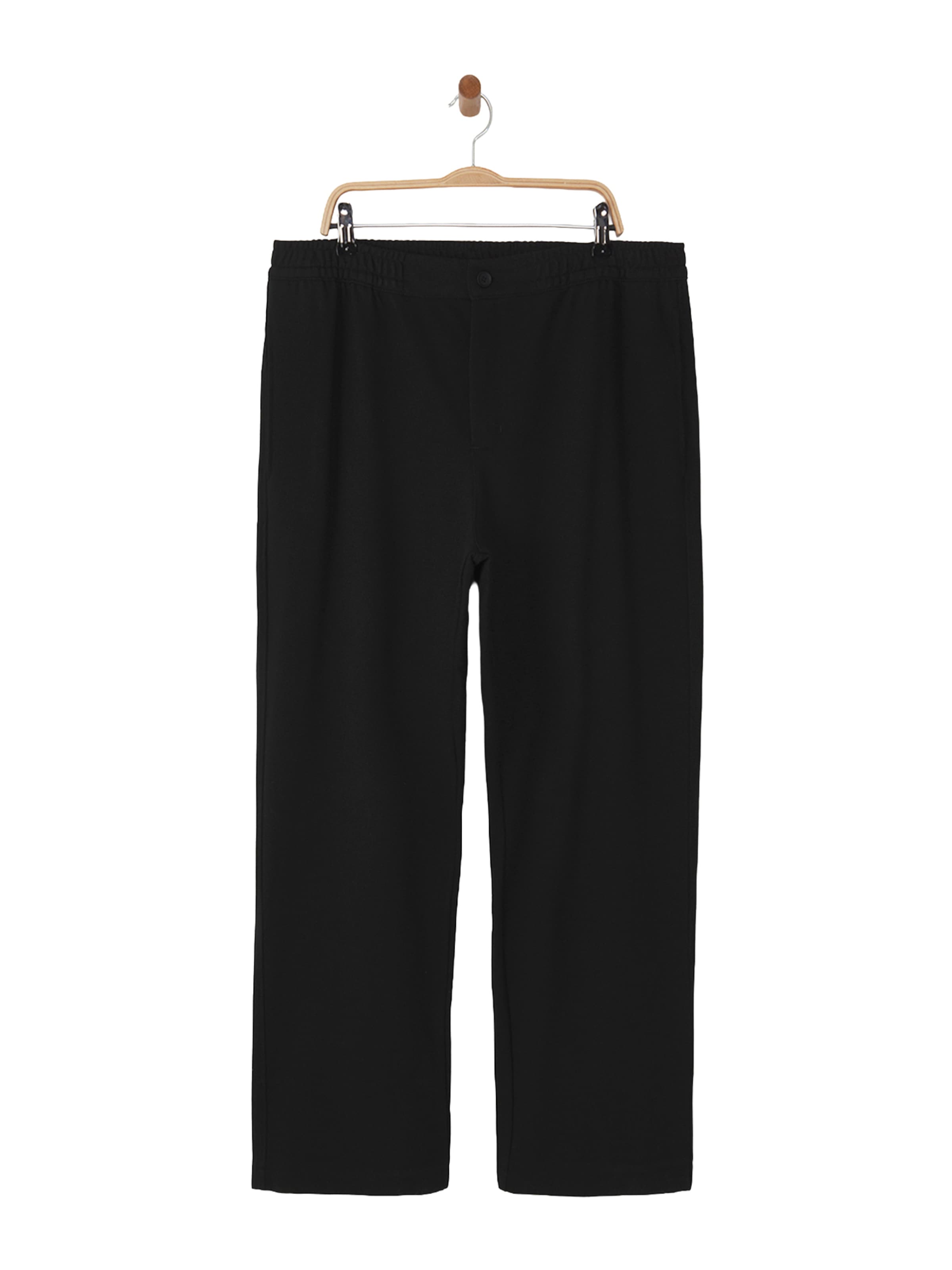 Trendyol Regular Hose in Schwarz: Vorderseite