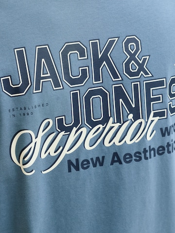 Jack & Jones PlusMajica 'JJElogo' - plava boja