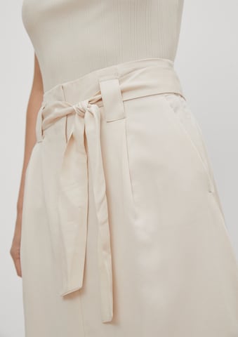 Jupe comma casual identity en beige