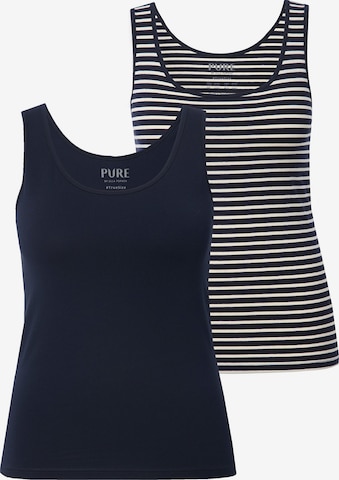Ulla Popken Undershirt in Blue: front