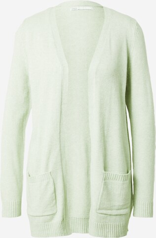 Cardigan 'LESLY' ONLY en vert : devant