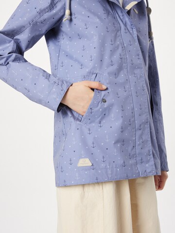 Ragwear Between-Season Jacket 'LENCA MARINA' in Blue
