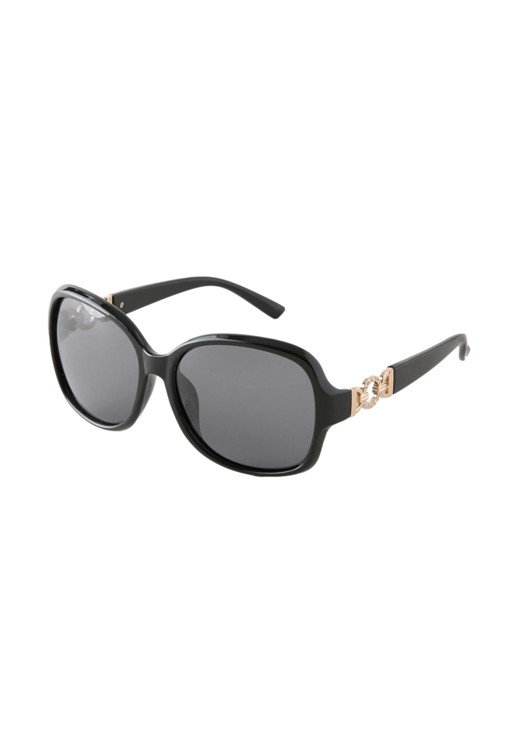 Lunettes de soleil Next en noir : devant