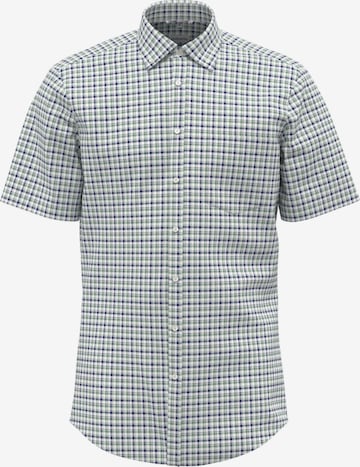 Coupe regular Chemise business SEIDENSTICKER en bleu : devant