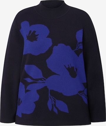 Ulla Popken Trui in Zwart: voorkant